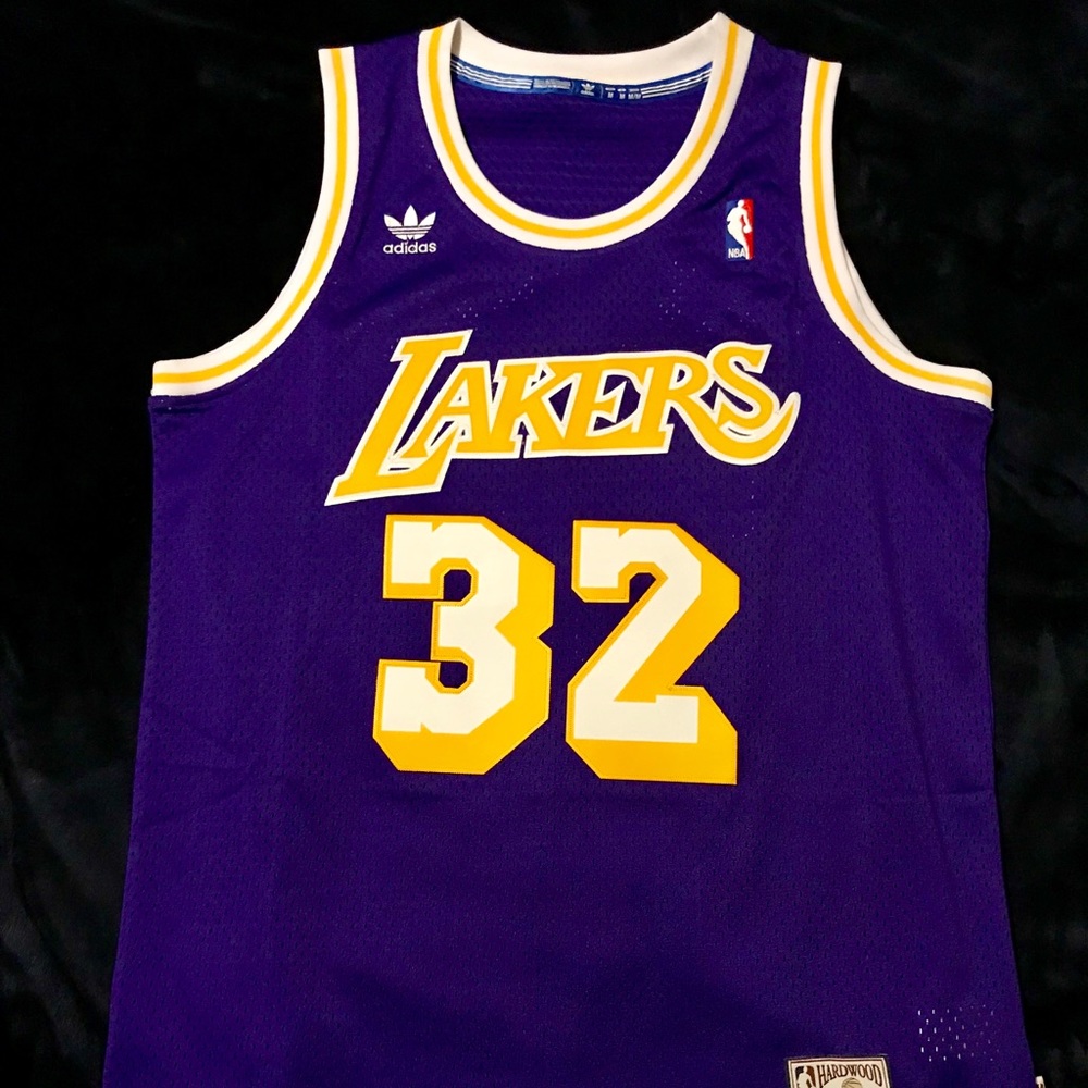 Brand New Magic Johnson Lakers Jersey